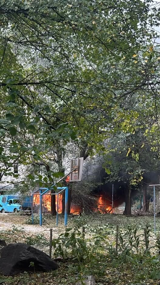 На місці удару