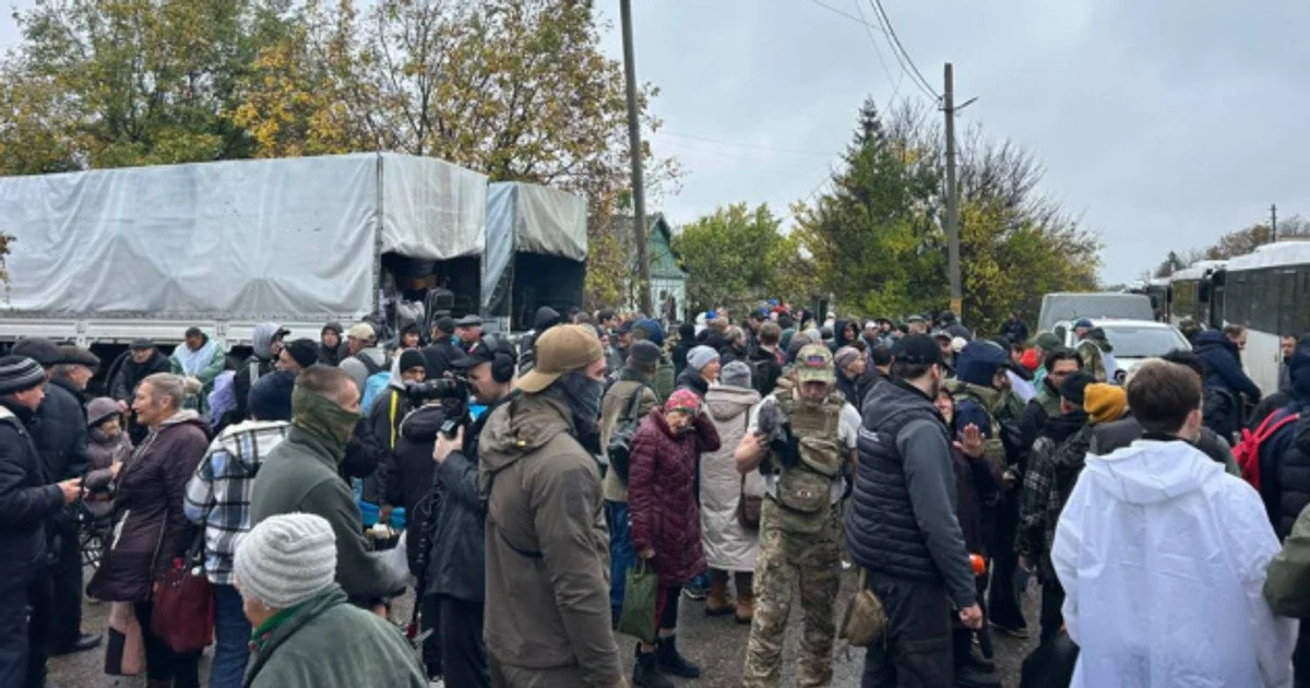 Евакуація мешканців Олешків