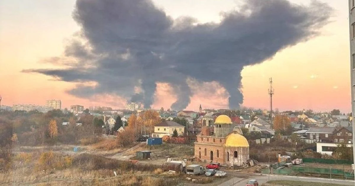 Горить НПЗ
