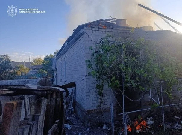 Наслідки атаки на Запорізьку область / © Рада оборони Запорізької області