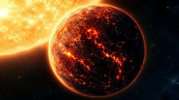 У космосі виявили планету з океанами лави, а її атмосфера поводиться дивно
