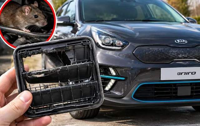 Щури з'їли проводку в електромобілі Kia: чому ремонт обійшовся у шалені 5 тисяч євро
