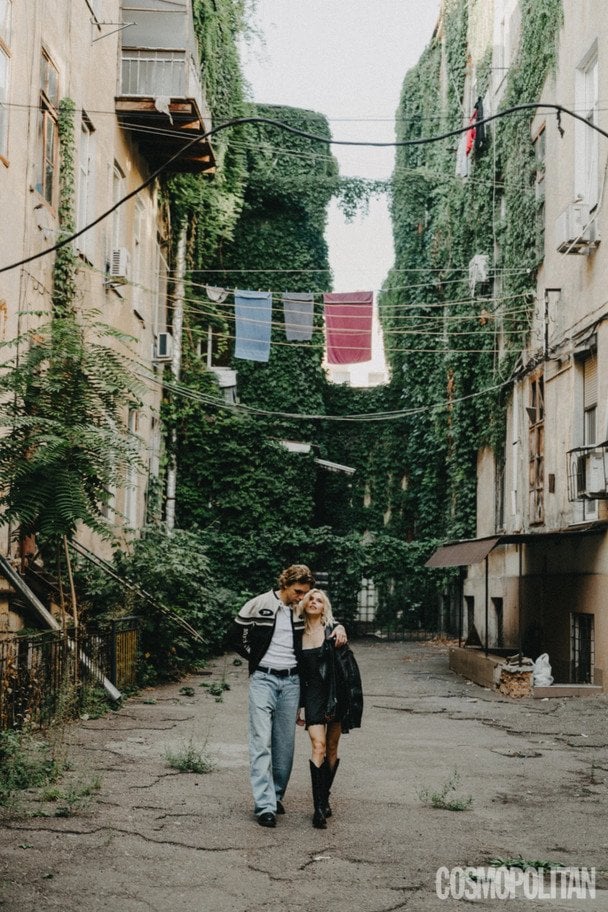 Маша Кондратенко й Юрій Чайка / © Cosmopolitan
