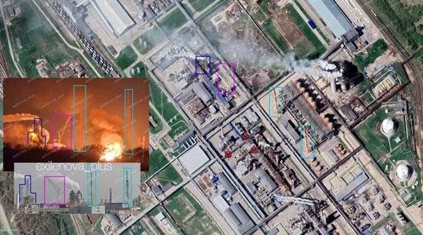 У Новомосковську під прицілом опинився хімічний завод «Азот”. / © Exilenova+