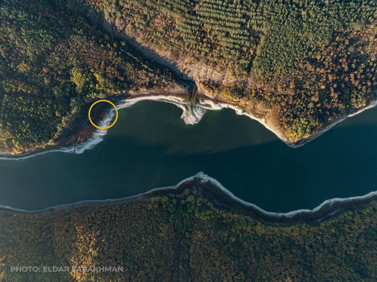 Фото Залишки затопленої церкви на Хмельниччині 22 жовтня 2026