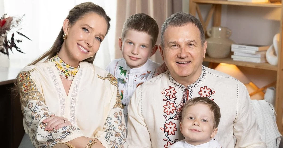 Катерина Осадча, Юрій Горбунов та їхні сини