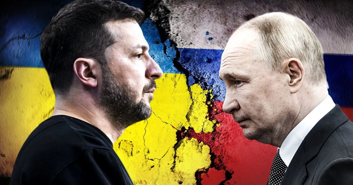 Володимир Зеленський і Володимир Путін