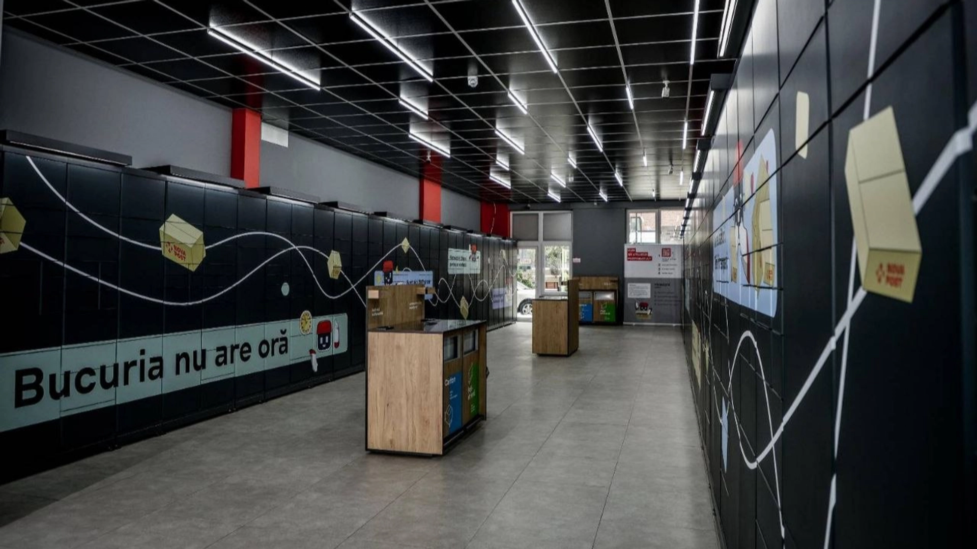 Nova Post відкрила перший простір поштоматів у Молдові